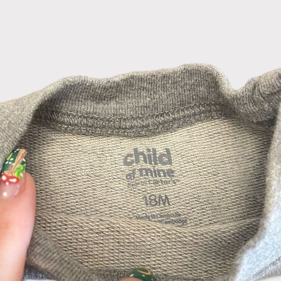 Carter's | 3/$15 Baby Boy Dinosaur Long Sleeve Shirt - Picture 4 of 4